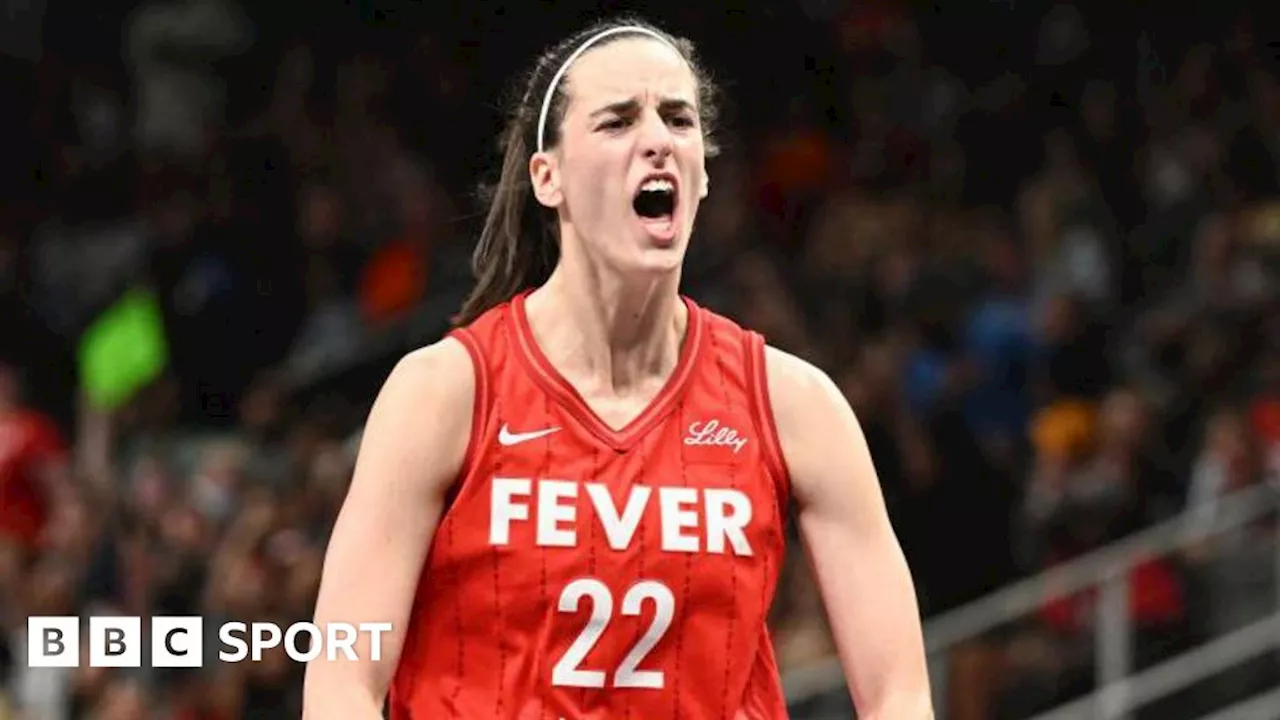 Caitlin Clark breaks WNBA three-point record during Indiana win over Connecticut