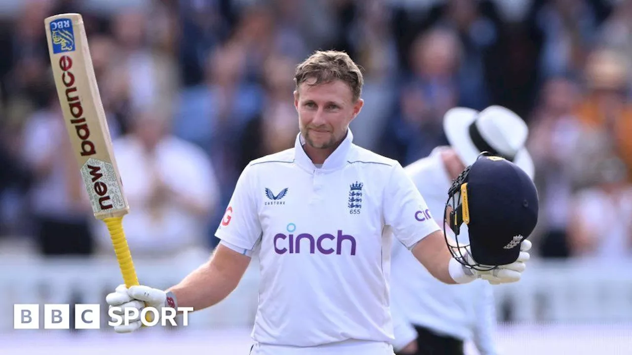 England v Sri Lanka: Joe Root's matches Sir Alastair Cook centuries record