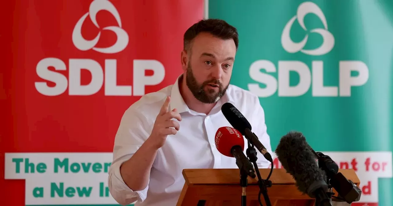 Colum Eastwood resignation RECAP as SDLP leader addresses media