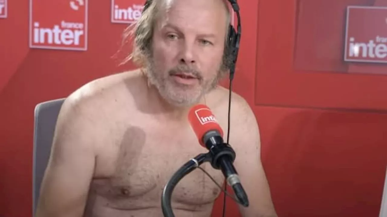 Philippe Katerine entièrement nu pour sa première chronique sur France Inter