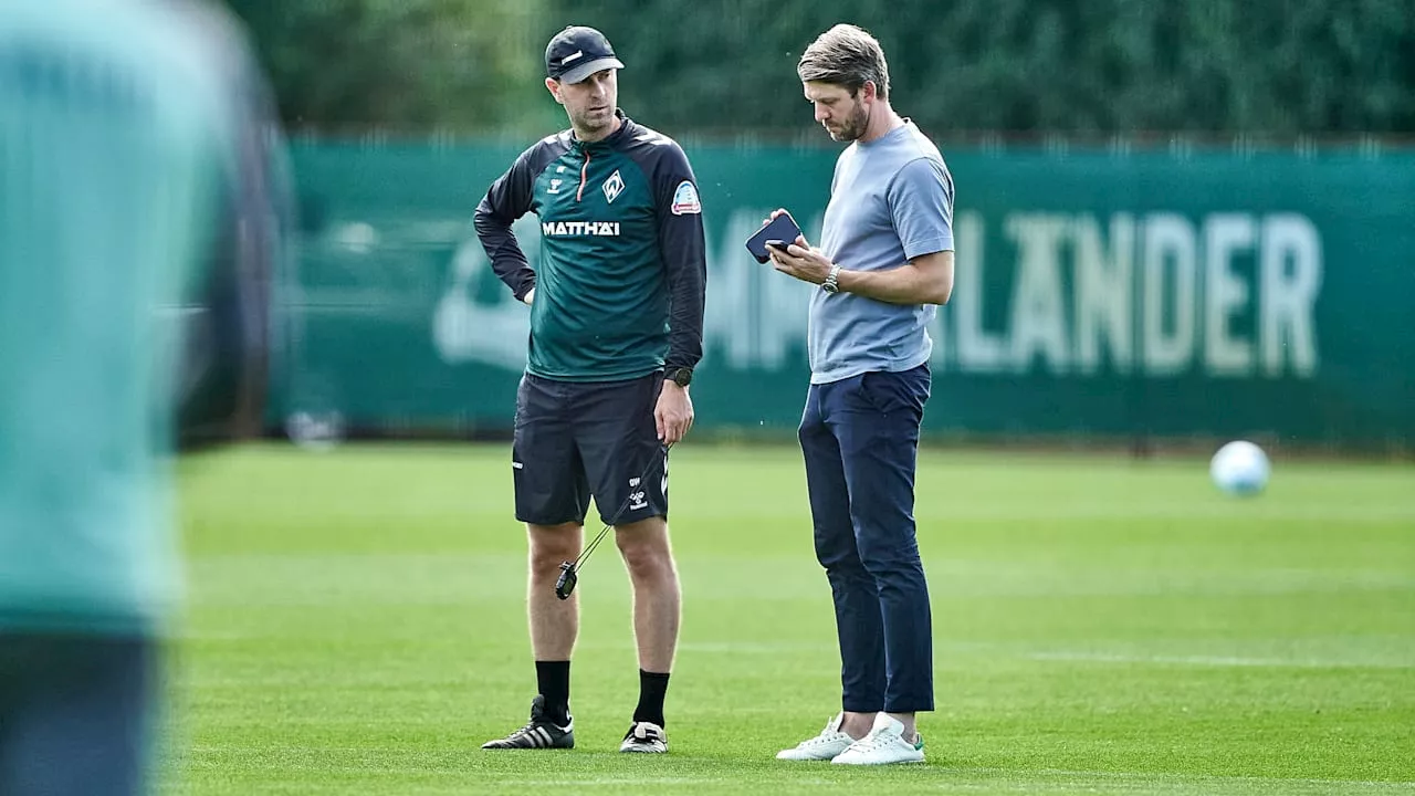 Immer noch kein Neuer: Lässt Werder Bremen Trainer Ole Werner hängen?