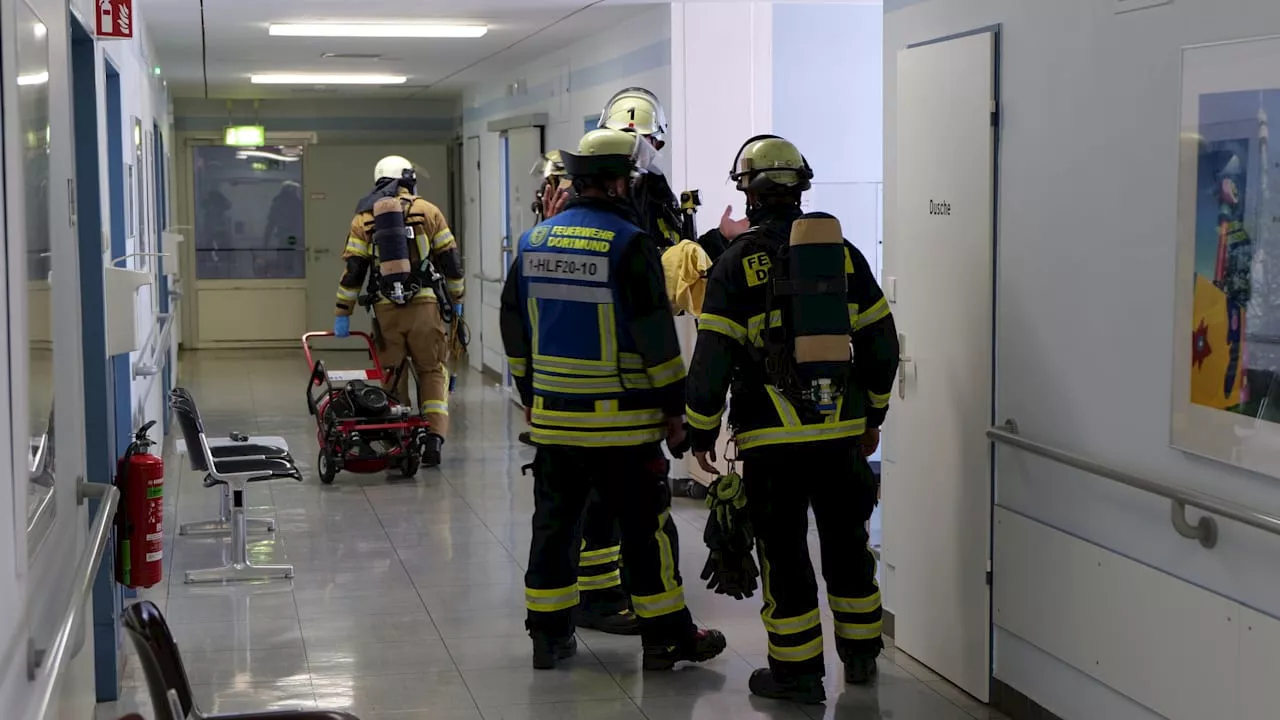 Krankenstation wurde evakuiert: Chemie-Alarm im Klinikum Dortmund