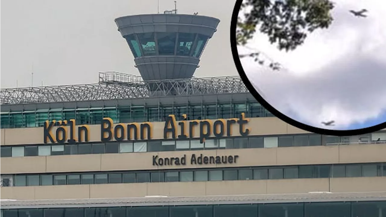 Nach Sabotage-Verdacht bei der Bundeswehr: Drohnen-Alarm am Flughafen Köln Bonn