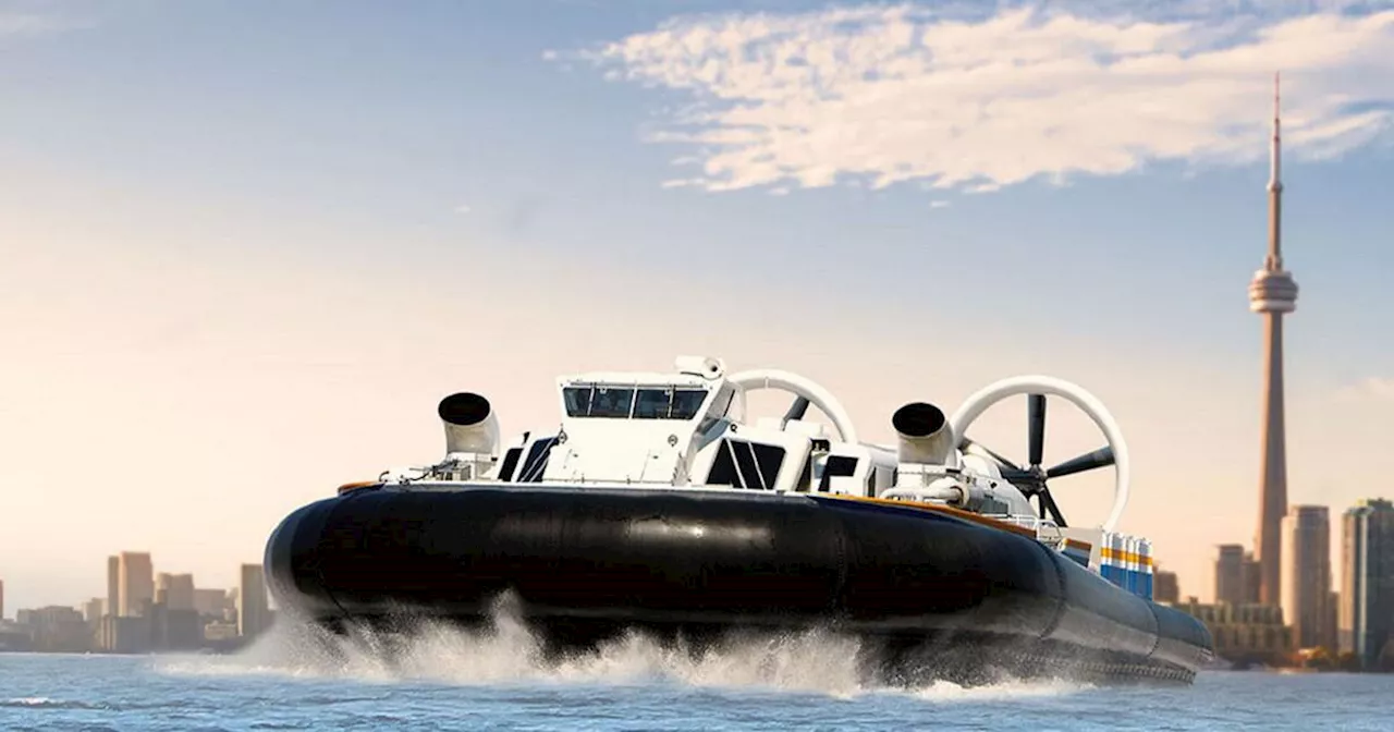 North America's first hovercraft rapid transit system could arrive in Ontario next year