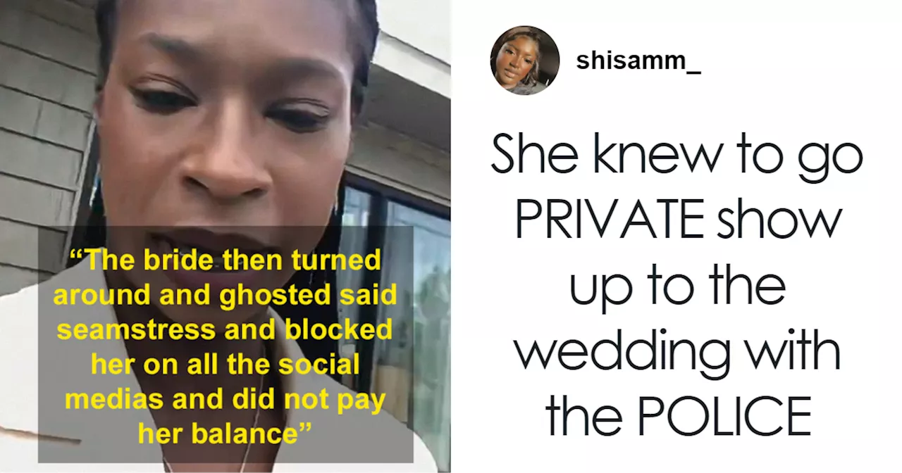 Bride Blasted Online After Wedding Designer Claims She Stole Her Dress, Her Sister Reacts