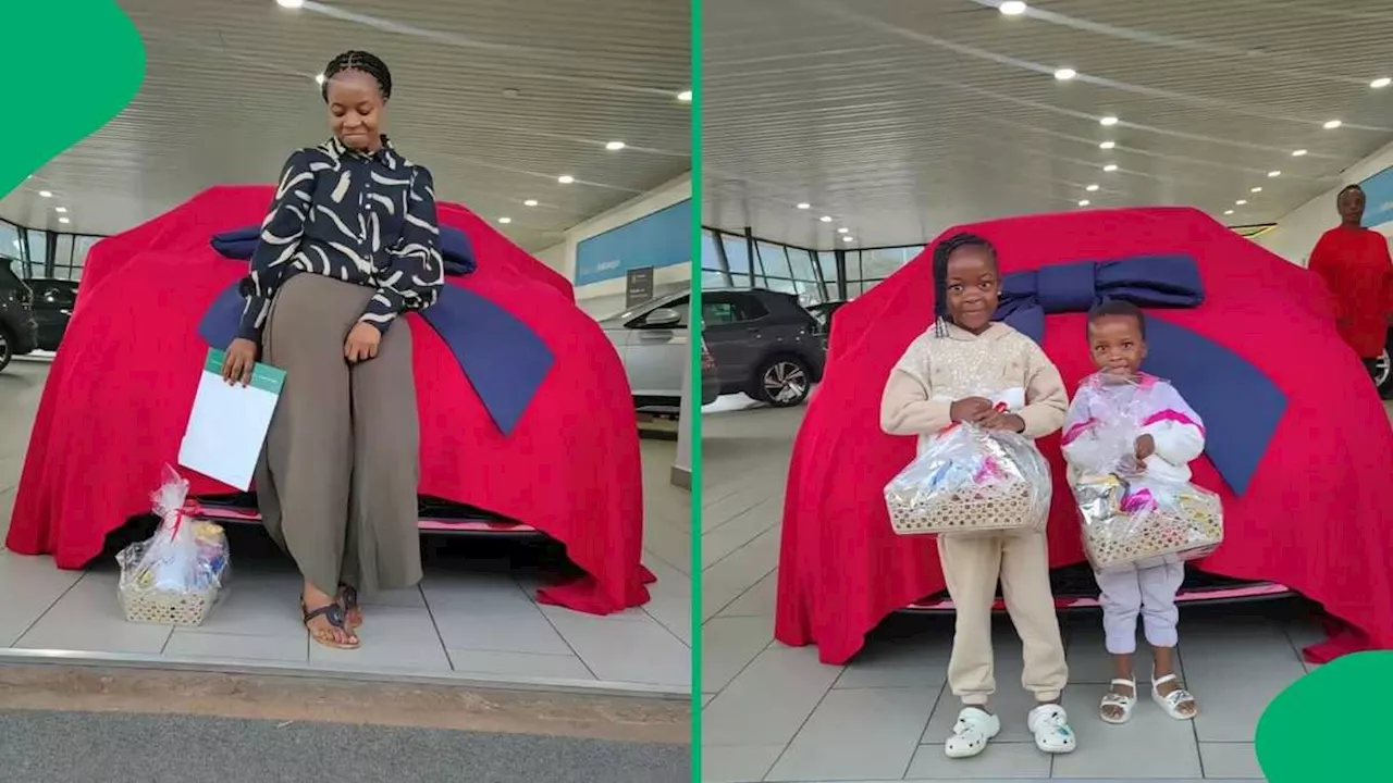 South African Woman Takes Her Kids To Collect a New Golf GTI, Shares Video