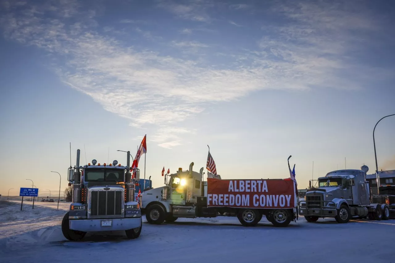 Lawyers to argue sentences for two men convicted in Coutts blockade