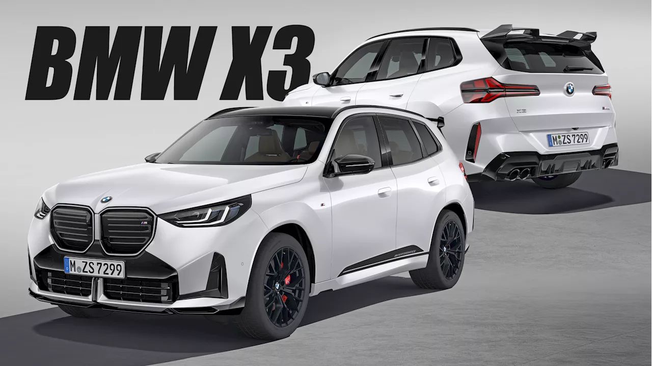 M Performance Parts Make 2025 BMW X3 Look Like An X3 M