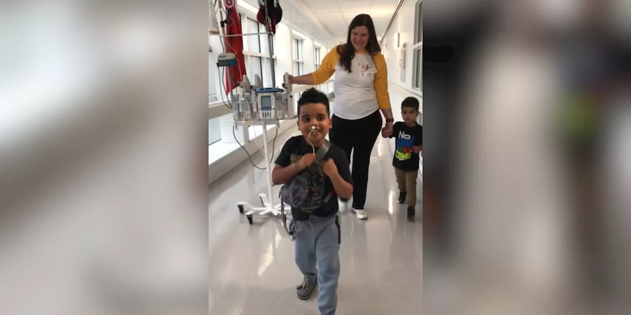 ‘I’m getting a new heart!’: 6-year-old boy shares big news with everyone in sight