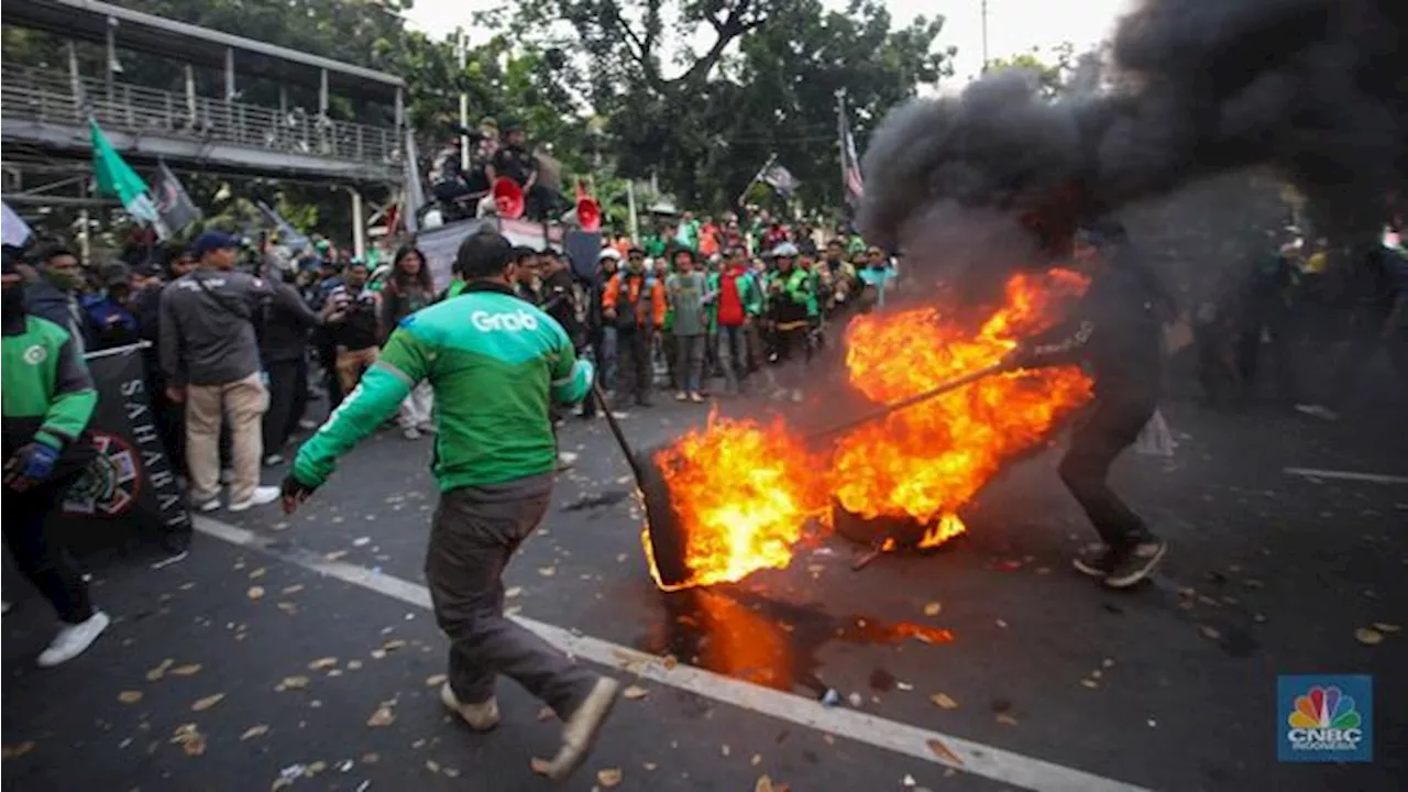 Koalisi Ojol Warning Demo Lebih Besar, Beri Waktu 2 Minggu