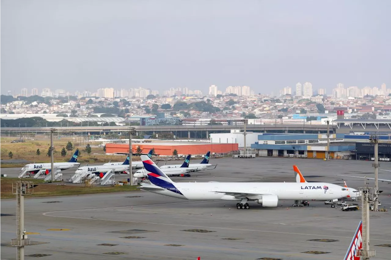 Voos são cancelados no Aeroporto de Guarulhos (SP) após interferências no GPS