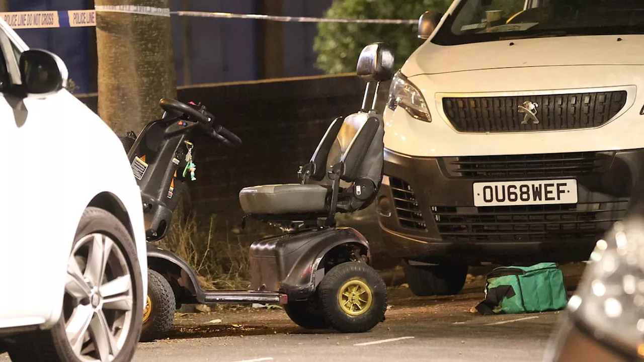 Man on mobility scooter in his 30s stabbed to death in a London street