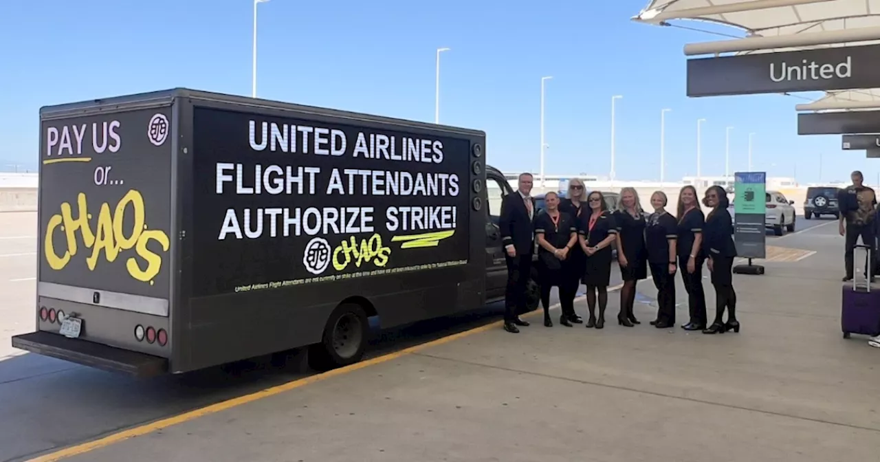 99.99% of participating United flight attendants vote to authorize strike