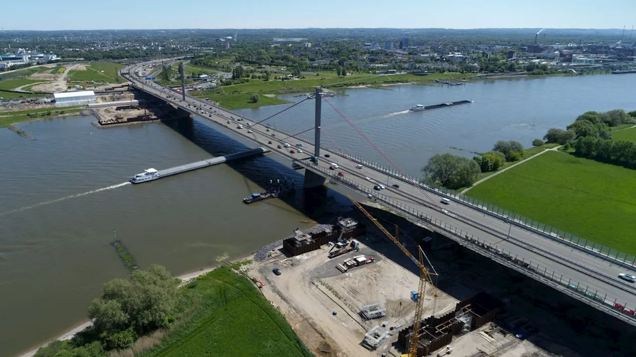 Arbeitsunfall auf der Baustelle: Unglück an Leverkusener Rheinbrücke – ein Toter und sechs Verletzte