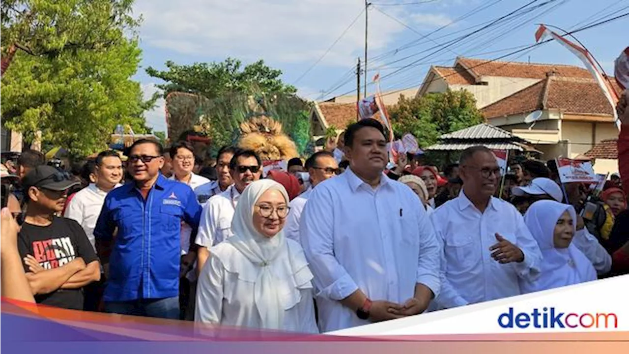 Bowo-Suwardi Naik Delman ke KPU Daftar Pilkada Sragen 2024