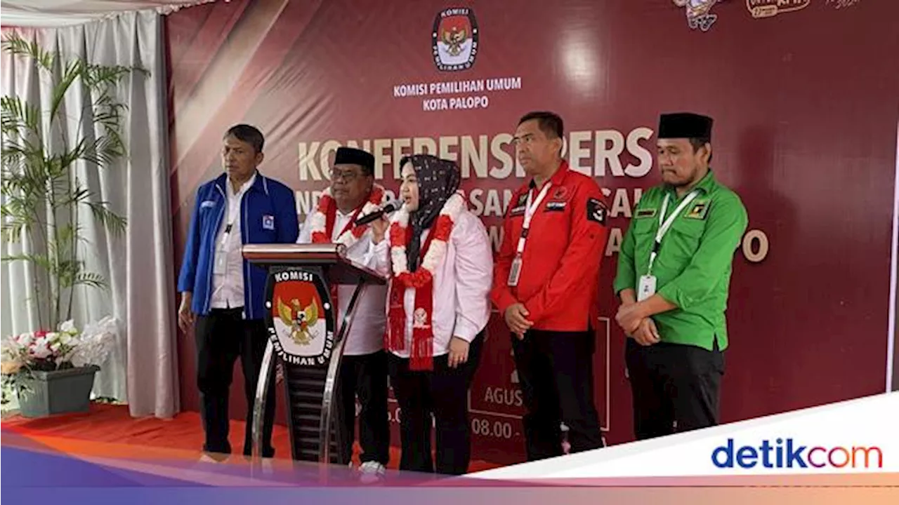 Daftar Pilwalkot Palopo di KPU, PD-HB Janji Lunasi Utang Pemkot Rp 250 Miliar