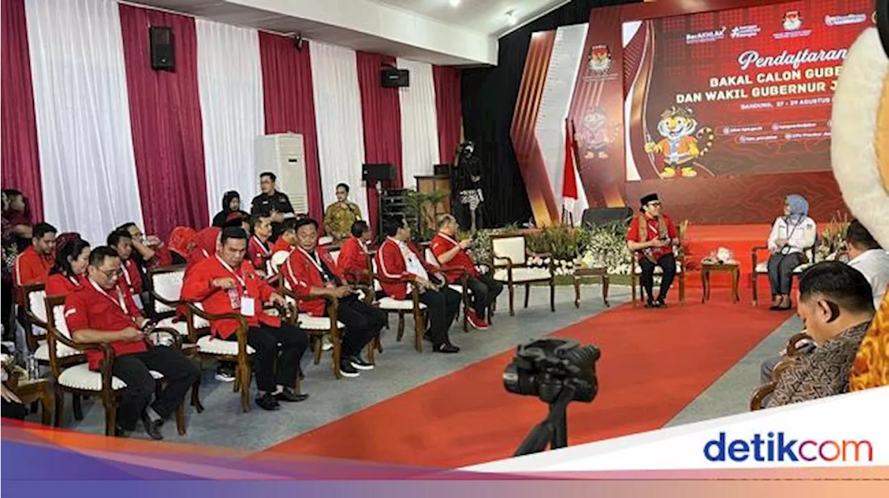 Jeje-Ronal Jadi Jagoan PDIP di Pilgub Jabar 2024