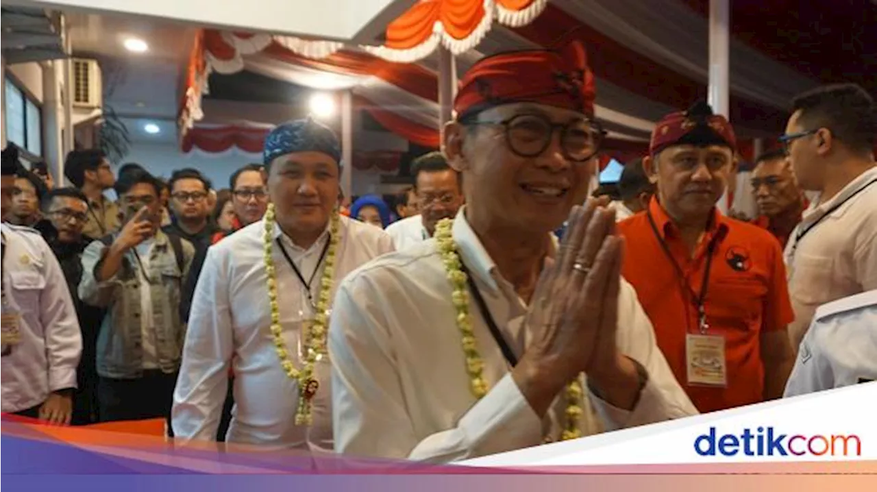 PDIP-Demokrat Daftarkan Dandan dan Arif Maju Pilwalkot Bandung