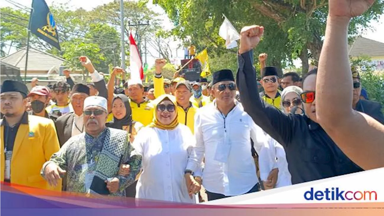 Sumiatun-Ibnu Salim Daftar Terakhir, Pilbup Lombok Barat Diikuti 4 Paslon