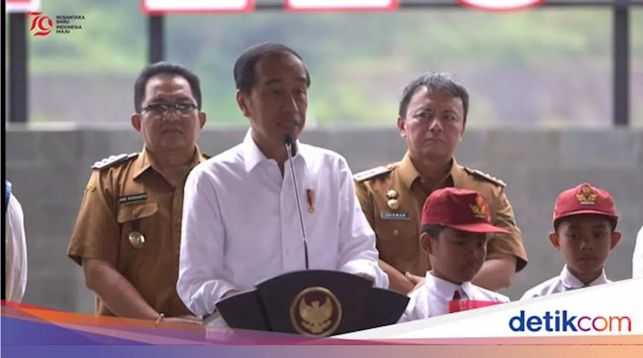 Jokowi Sudah Resmikan 45 Bendungan di RI, Masih Ada 8 Lagi Menyusul