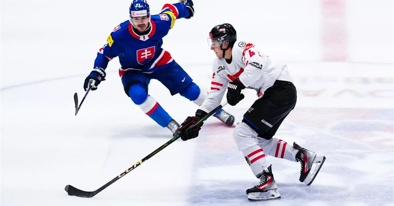 Dämpfer für Olympia-Ambitionen: Eishockey-Team unterliegt Slowakei