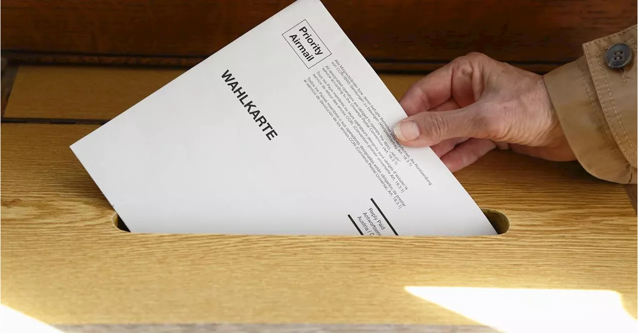 Wahlkarten für Nationalratswahl können ab sofort beantragt werden