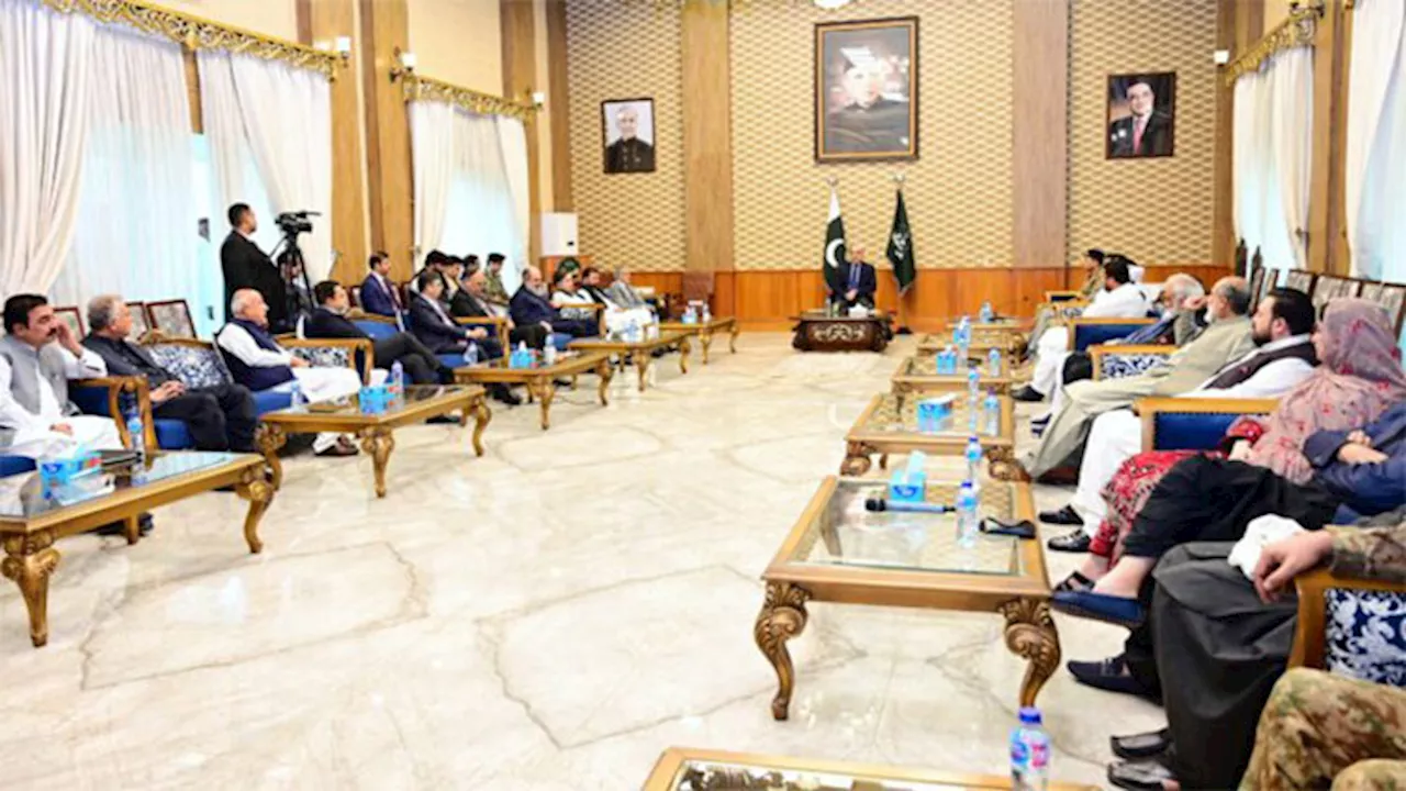 PM chairs high level meeting of leaders of political parties