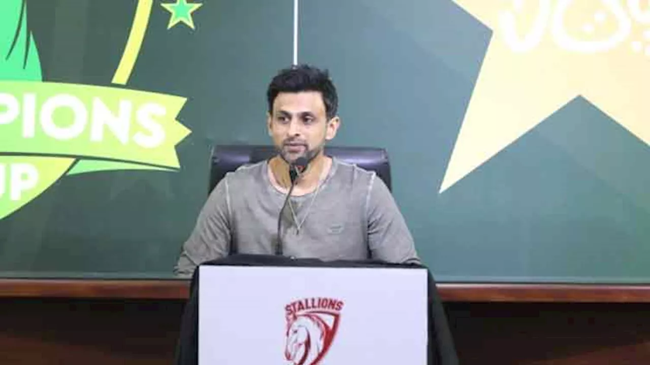 Shoaib Malik to mentor Stallions in Champions Cup