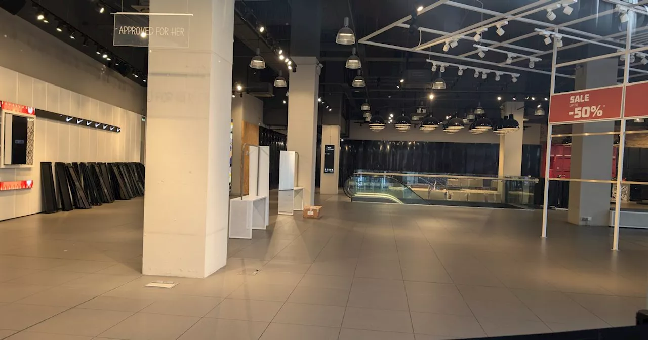 Liverpool ONE store stripped bare before it closes on Saturday