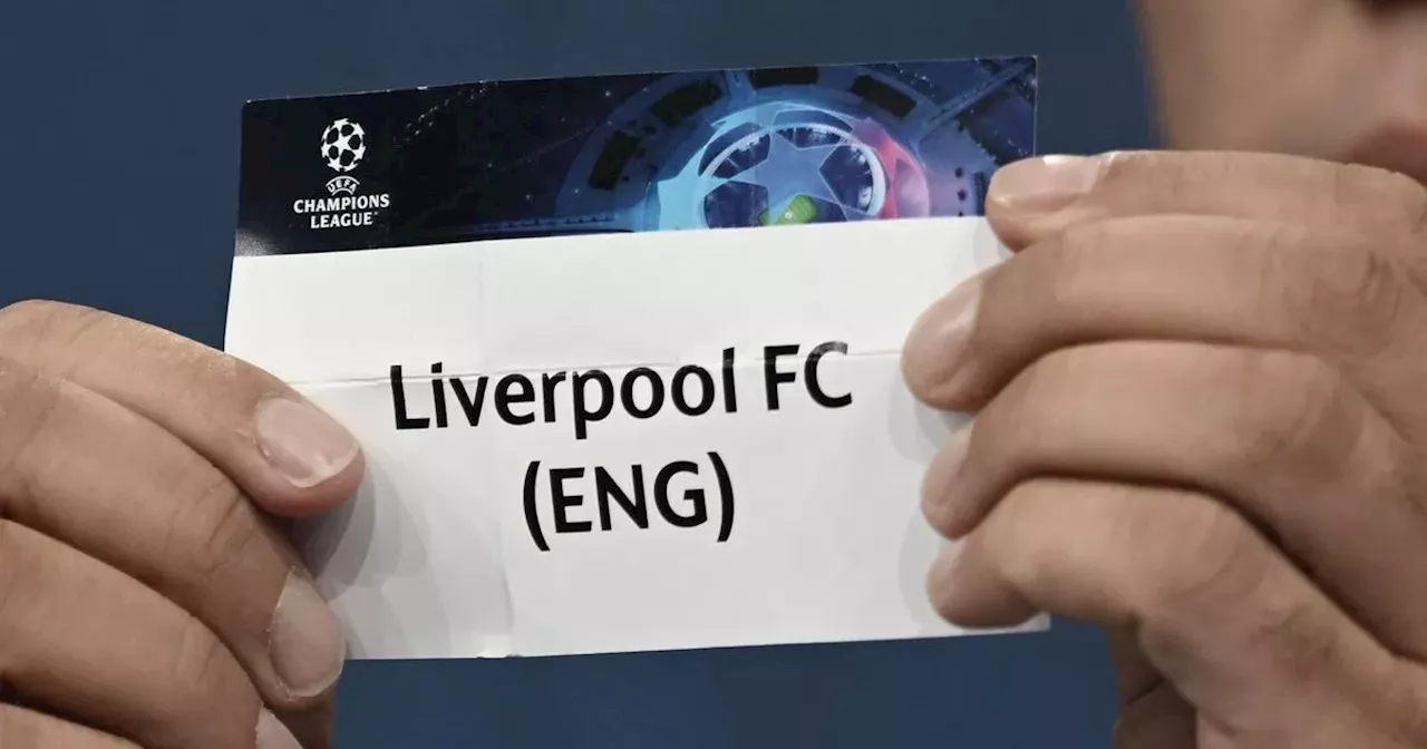 Liverpool potential Champions League opponents confirmed as nightmare scenario emerges