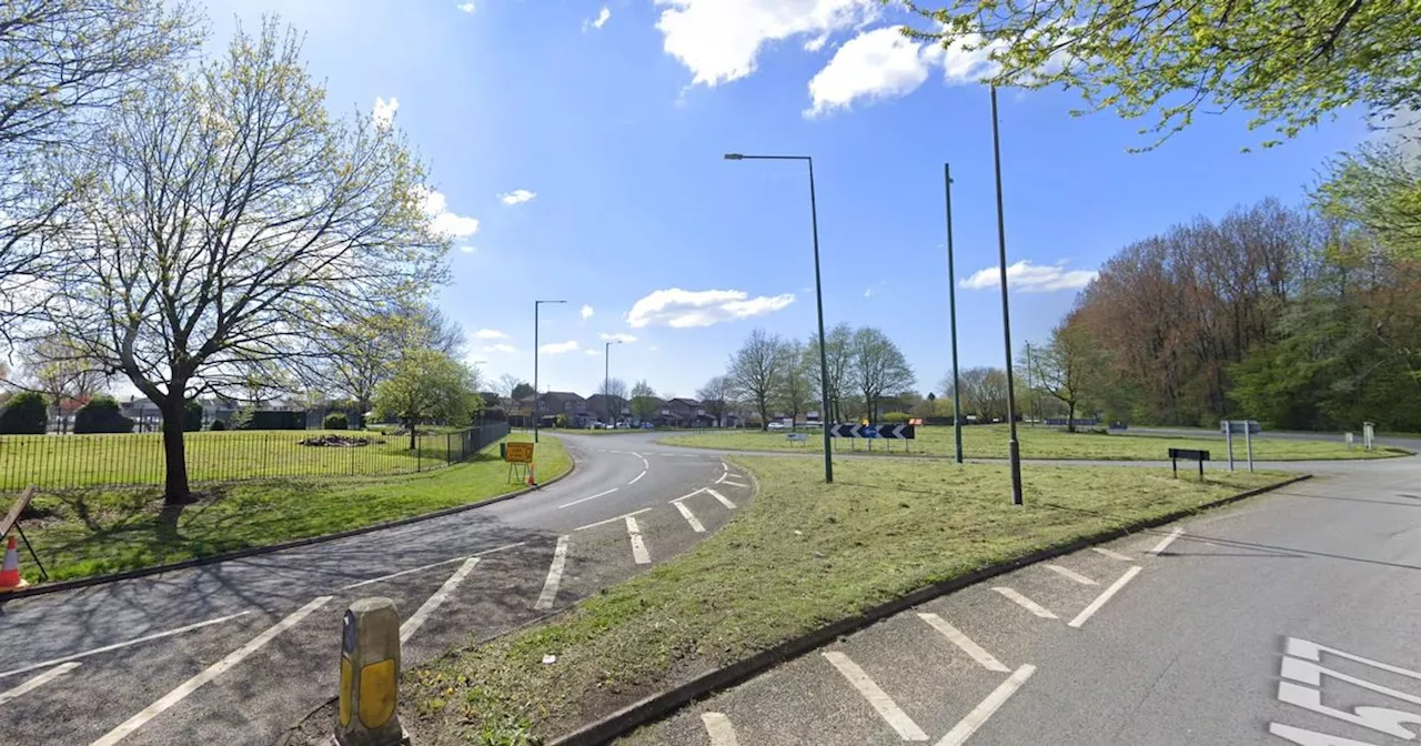 Man seriously injured and road closed after motorbike crash