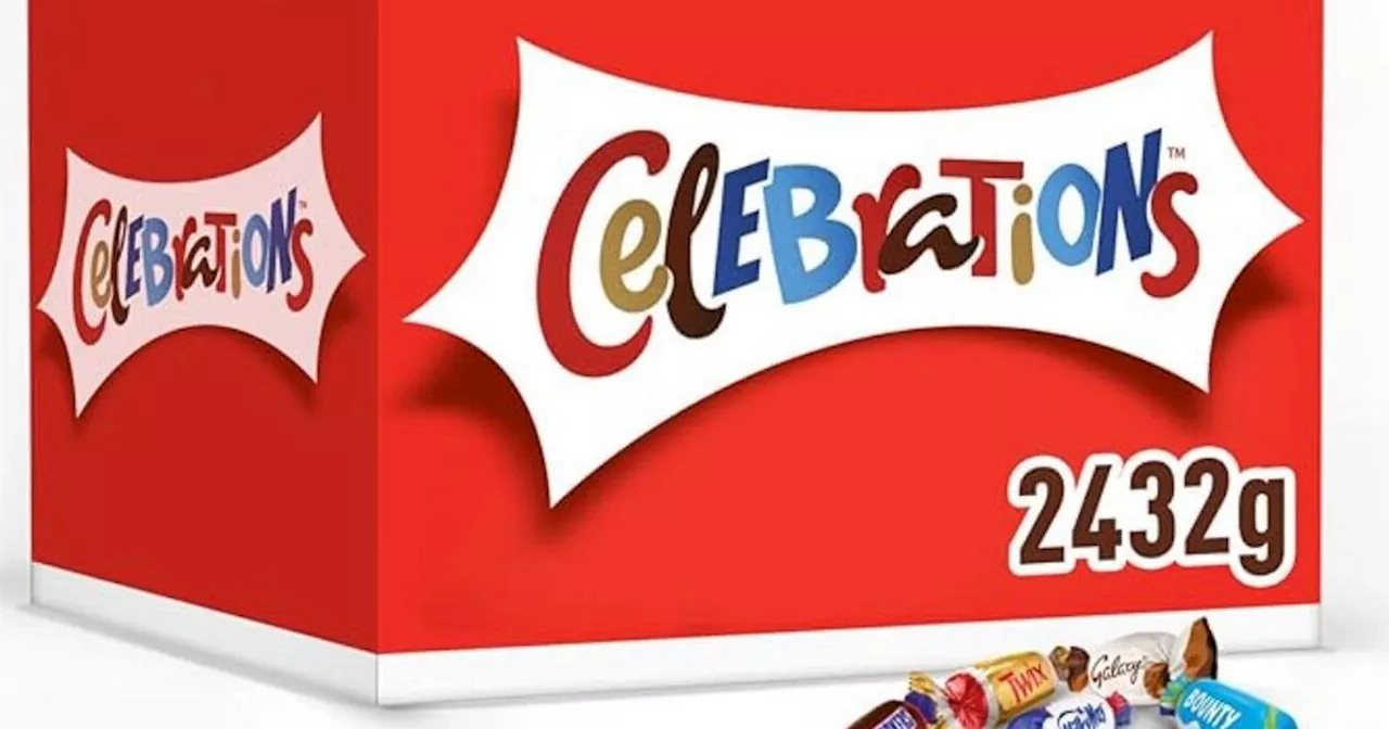 Massive 2.4kg box of Celebrations cut to £18 on Amazon