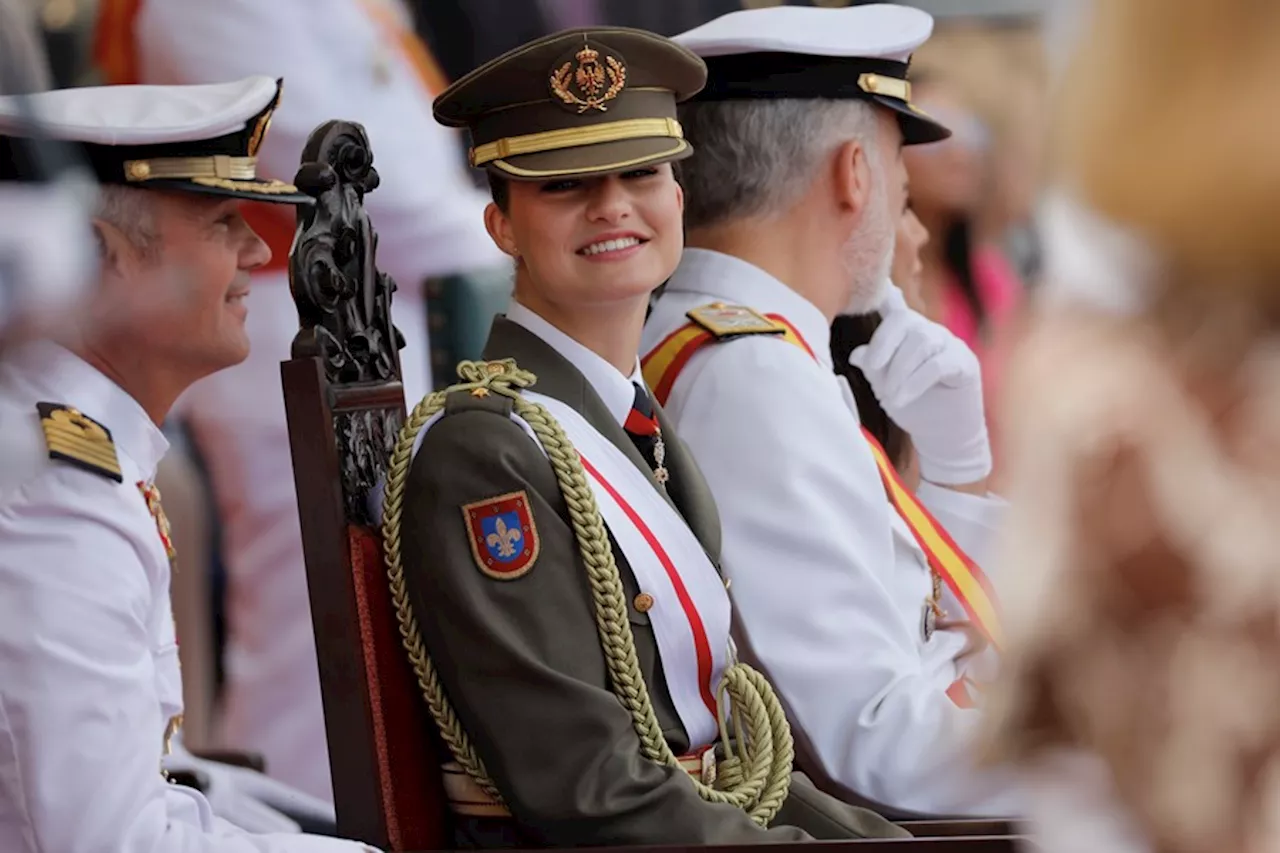 La princesa Leonor ingresa en la Escuela Naval Militar de Marín