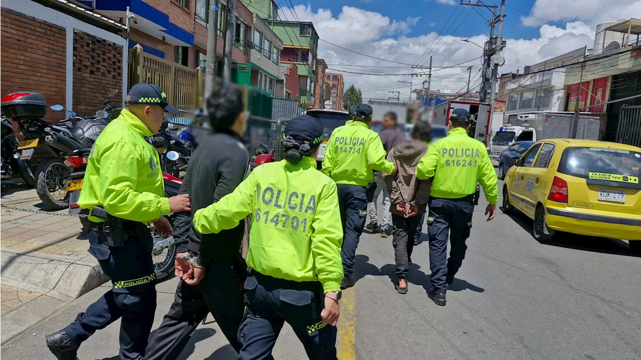 Capturan a tres presuntos integrantes de &#039;Satanás&#039; en Bogotá