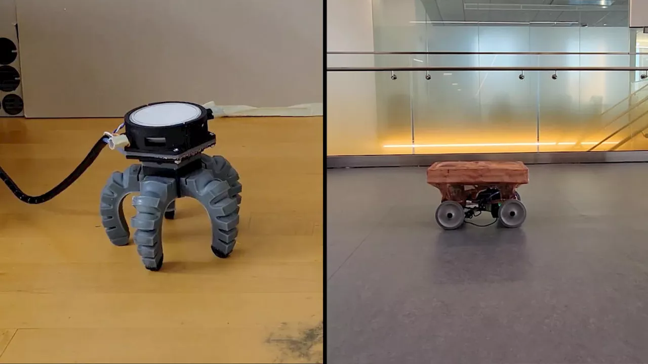 These robots move through the magic of mushrooms