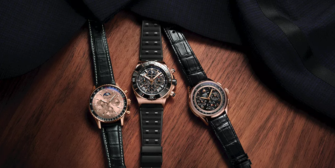 Breitling Celebrates 140 Years With Three New Watches