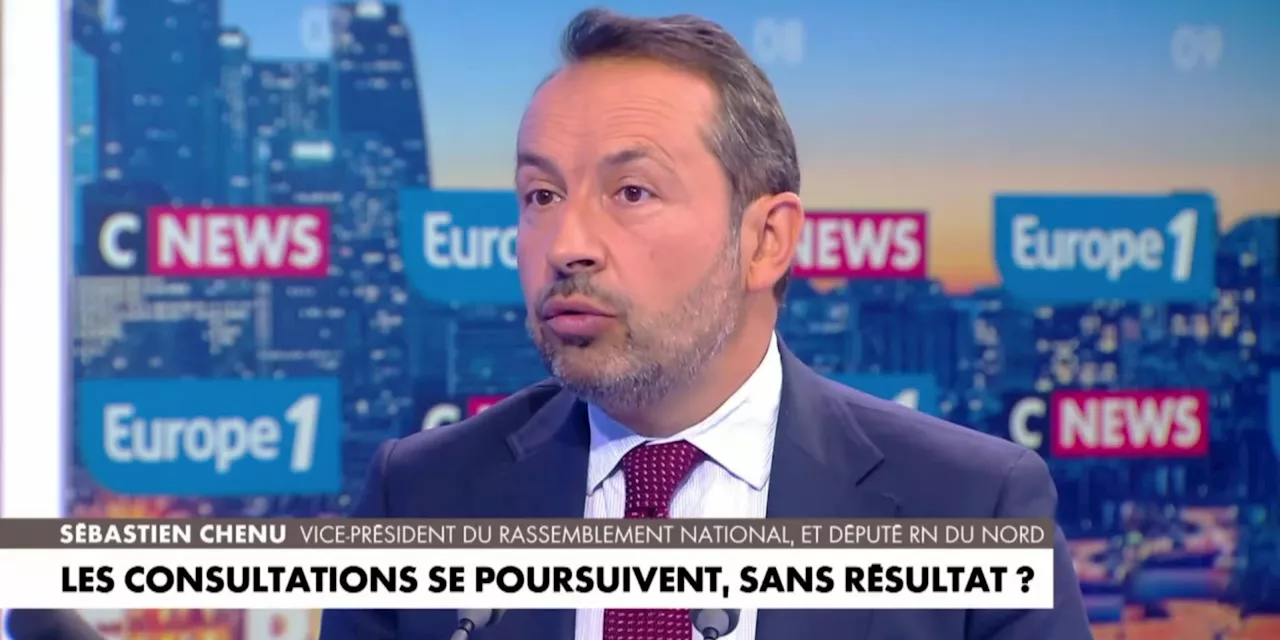 Sébastien Chenu : «Tous ceux qui appliqueraient le programme du Nouveau Front populaire, nous censurerions»