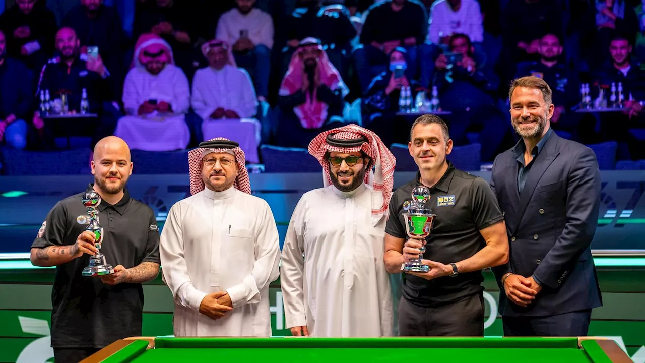 Saudi Arabia Masters: Ronnie O'Sullivan und Judd Trump jagen den vierten Zacken auf der Krone und viel Preisgeld