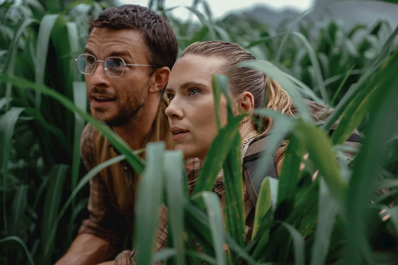 Jurassic World Rebirth first look reveals Scarlett Johansson, Jonathan Bailey searching for 'massive dinosaurs'