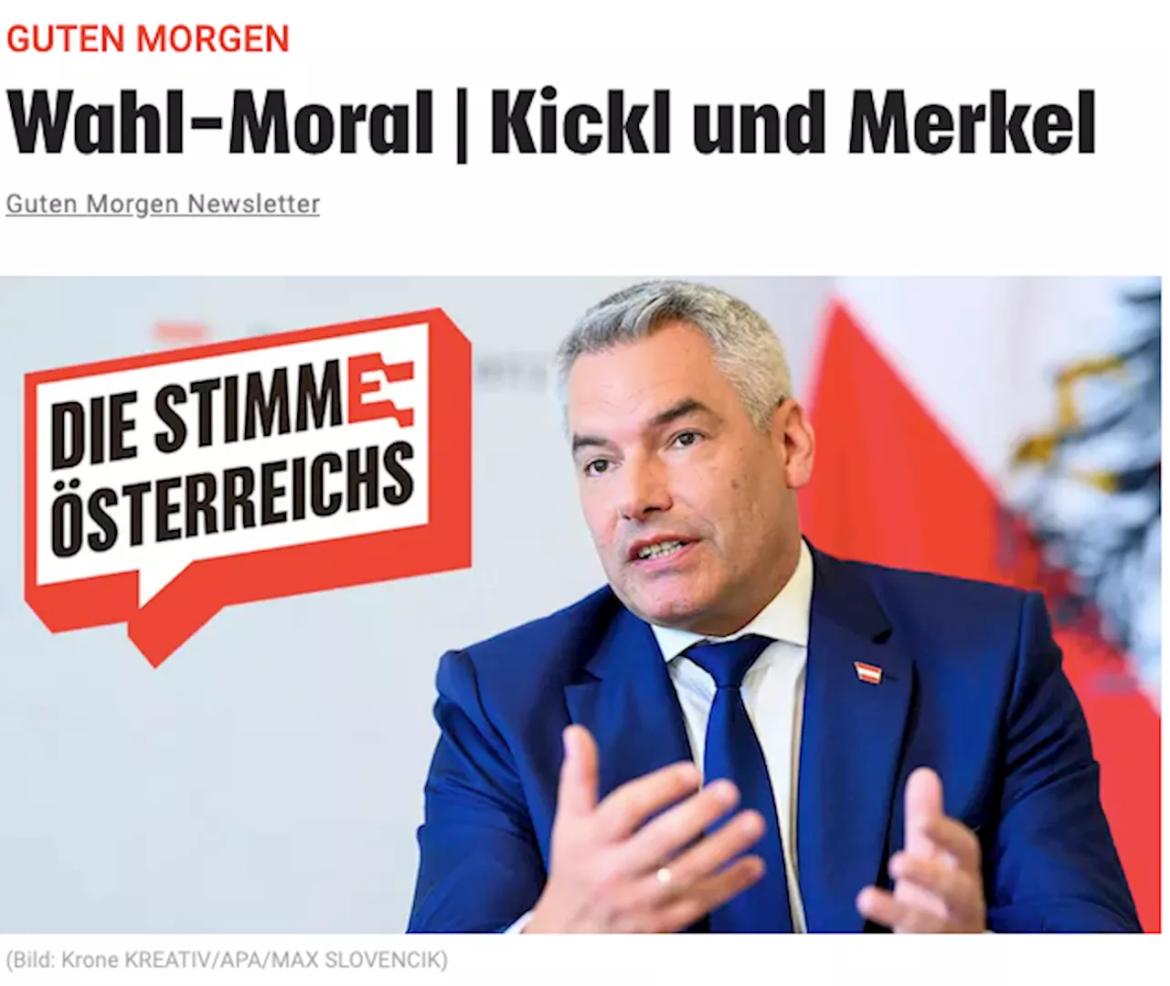 Geil. Die Presse überführt mich als Verschwörungstheoetiker.