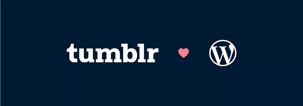 Tumblr-bloggar flyttas till WordPress plattform. En halv miljard bloggar får nytt hem.