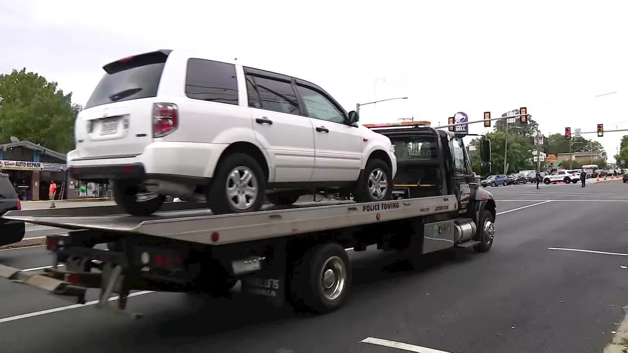 Family carjacked in Upper Darby; suspects sought in Cobbs Creek Golf Club, police say