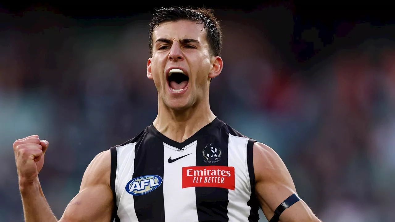 Pies star claims coaches’ top honour as late withdrawal call costs Swan in thrilling vote count