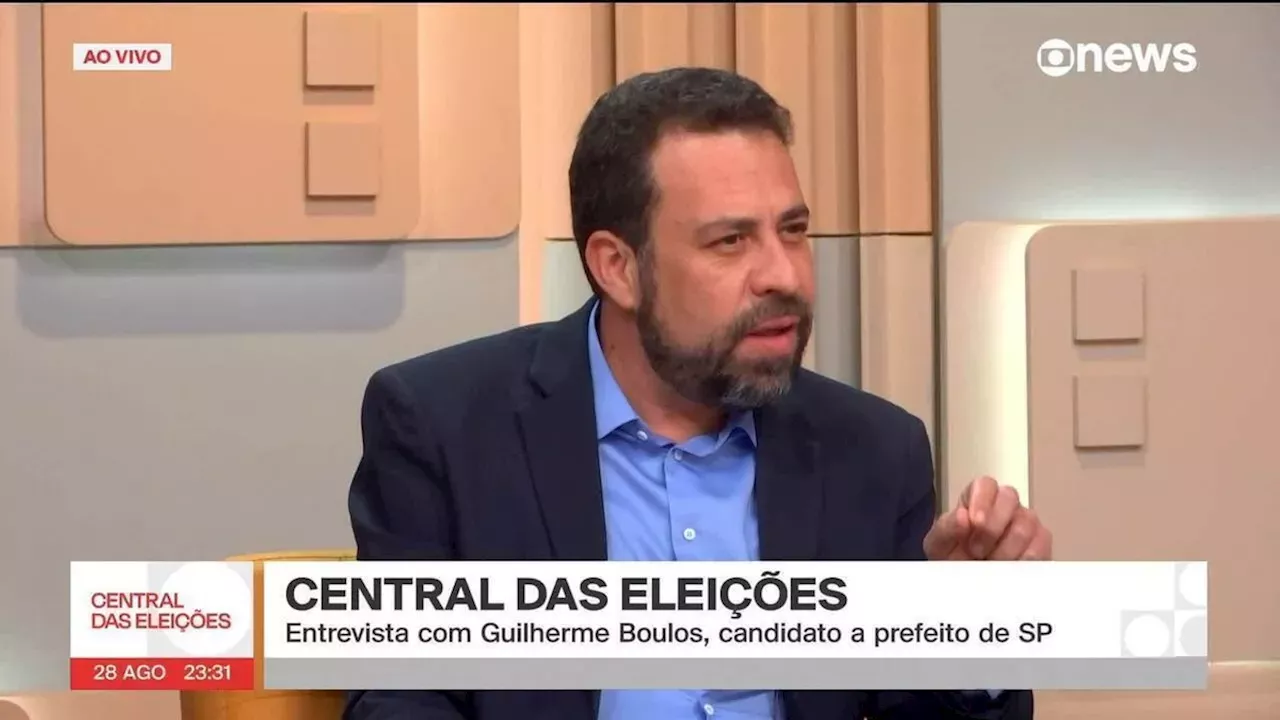 Veja O Que é Fato Ou Fake Na Entrevista De Guilherme Boulos Para A Globonews Brasil Head 5278