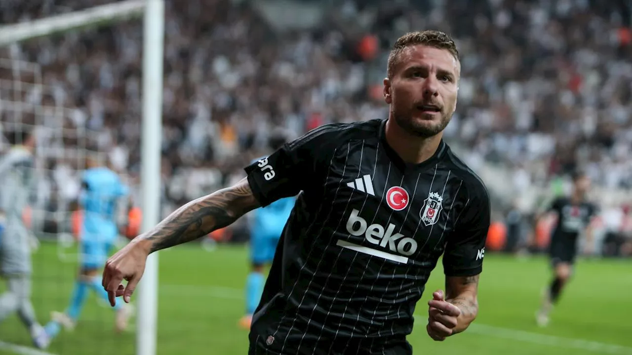 Doppietta di Immobile e il Besiktas passa. L'Ajax di Farioli in scioltezza