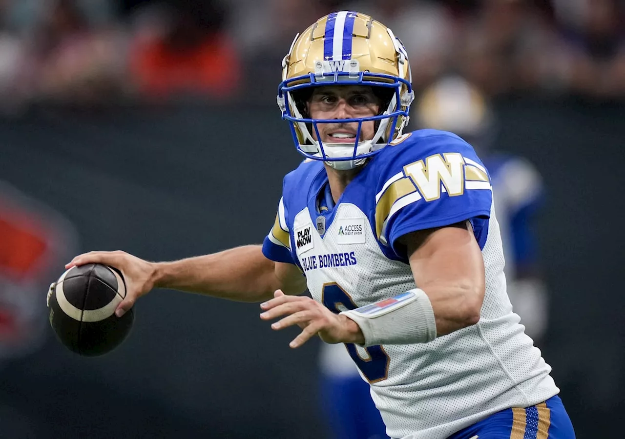 After slow start, Blue Bombers are in position to take West Division lead