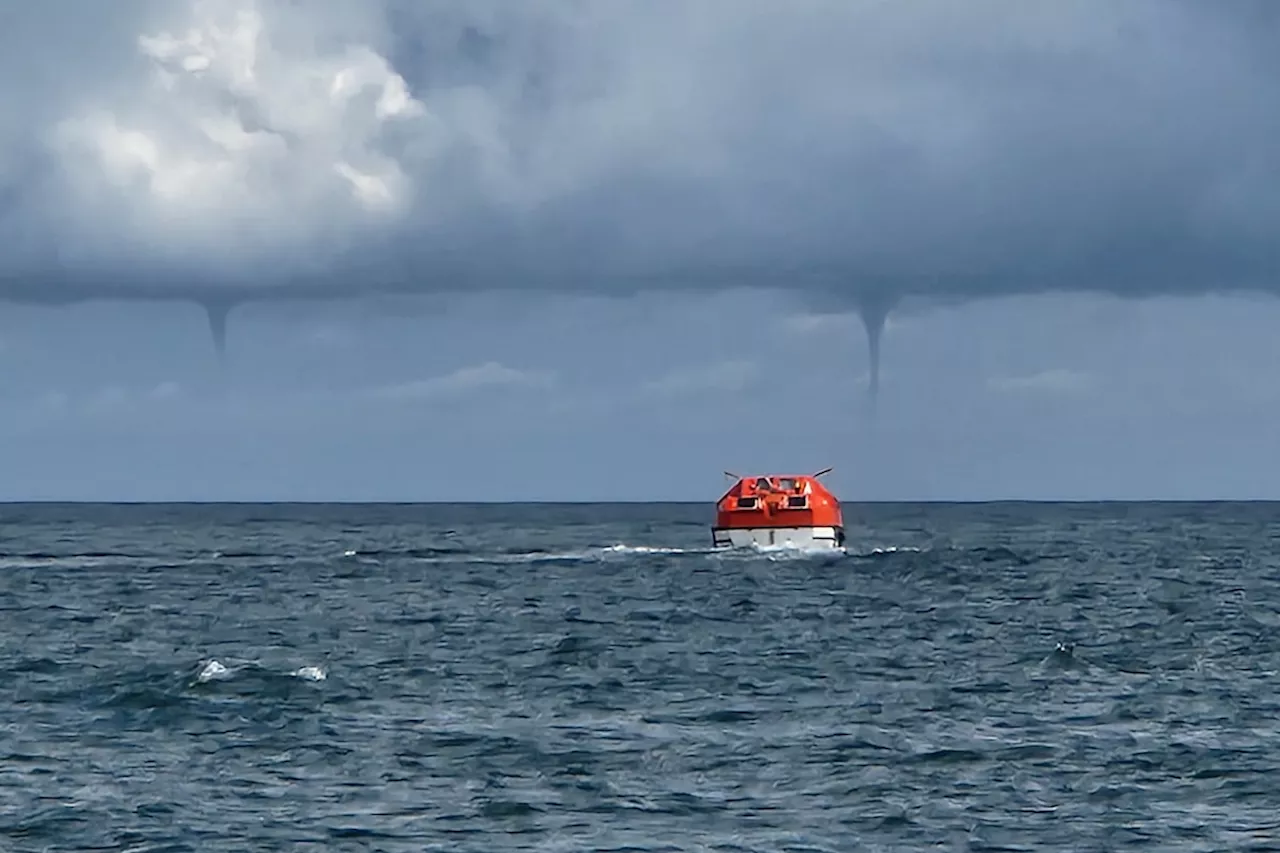 ‘Tornadoes over water’ seen across Eastern Canada this summer