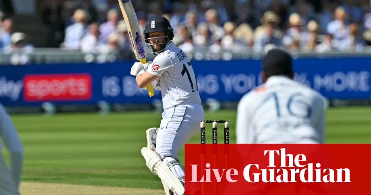 England v Sri Lanka: second men’s cricket Test match, day one