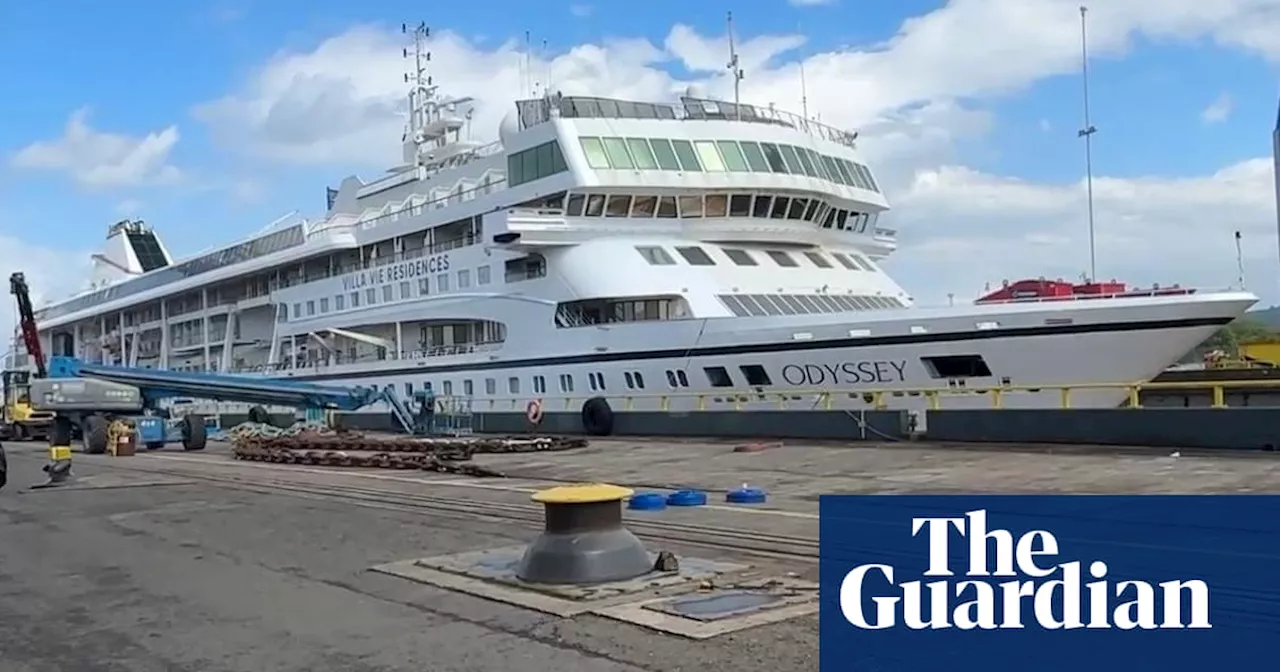 Round-the-world cruise delay keeps passengers in Belfast for three months