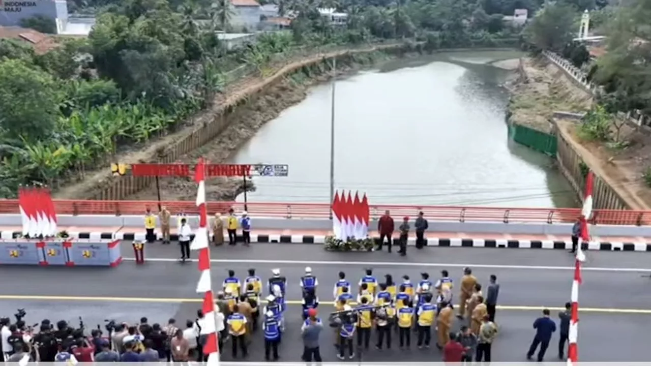 Puluhan Jembatan dan Ruas Jalan Daerah Diresmikan Presiden, Inpres Jalan Daerah Diharap Meluas Realisasinya